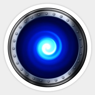 Blue Energy Arc Reactor Sticker